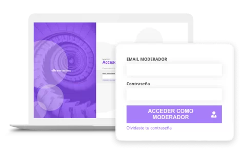 Composición de We are testers que representa Login de usuarios